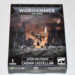WARHAMMER Astra Militarum CADIAN CASTELLAN- 1 Miniature